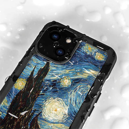 van Gogh - The Starry Night by Van Gogh iPhone 15 Waterproof Case